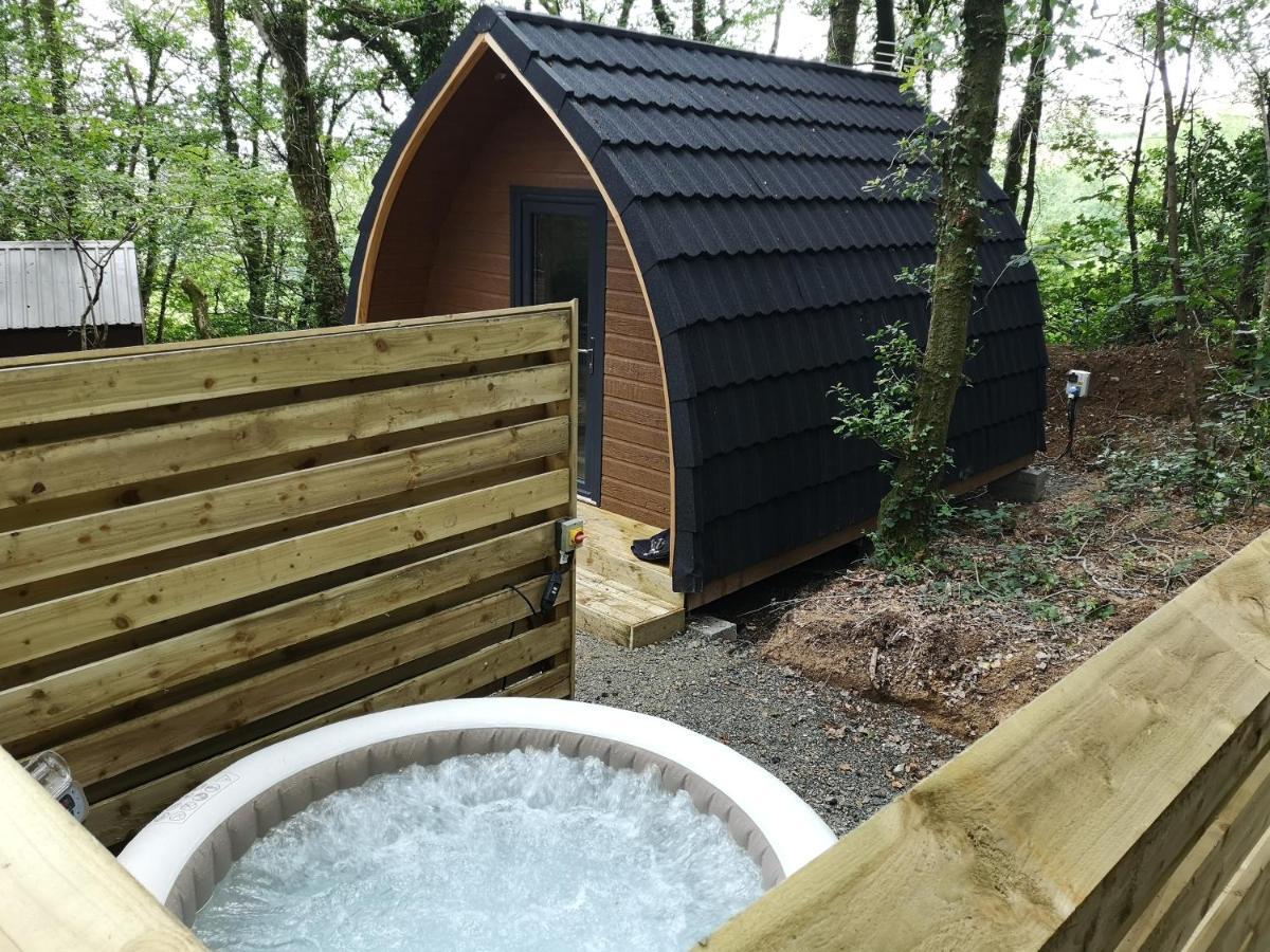 The Pod-Hot Tub-Woodland Lodges-St Clears-Carmarthen Buitenkant foto