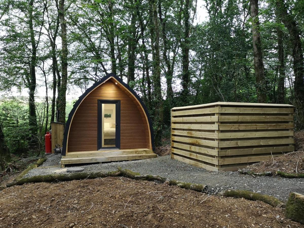 The Pod-Hot Tub-Woodland Lodges-St Clears-Carmarthen Buitenkant foto